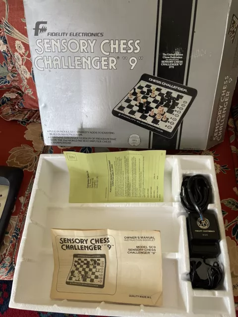 Fidelity Sensory Chess Challenger “9” electronic chess game