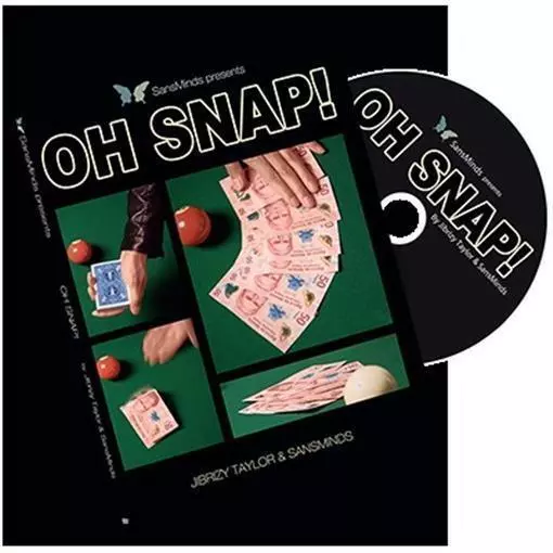OH SNAP! Red (DVD and Gimmick) by Jibrizy Taylor and SansMinds