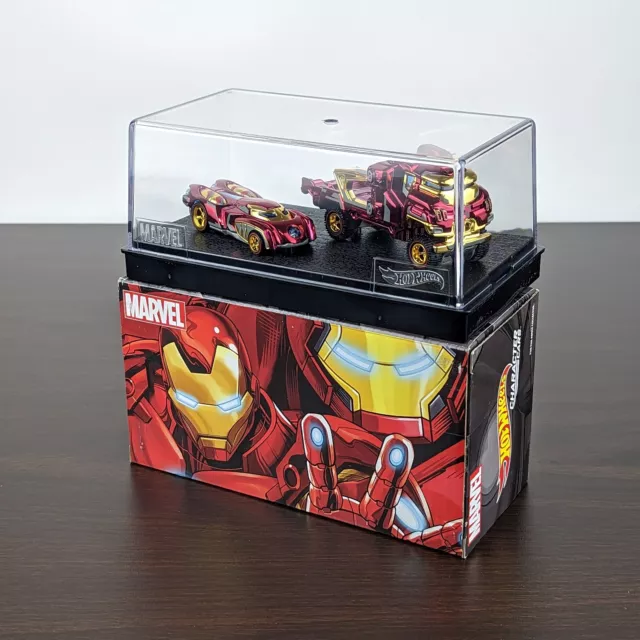 Hot Wheels RLC HWC Exclusive - Marvel Iron Man & Hulkbuster - 3512/4000 - NEW