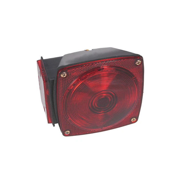 GROTE 53662 Stop,Tail,Turn Light,Permanent,Hardwired