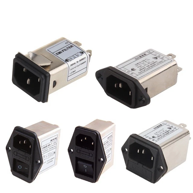 Pièces de rechange pratiques filtre à bruit filtre 250 V AC haute qualité
