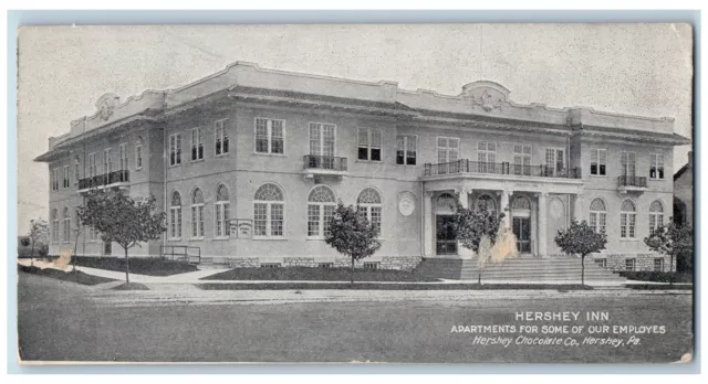 c1910 Hershey Inn Apartments Hershey Chocolate Co. Hershey Pennsylvania Postcard