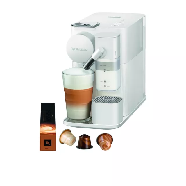 DeLonghi EN510W Nespresso Lattissima One Coffee Machine White