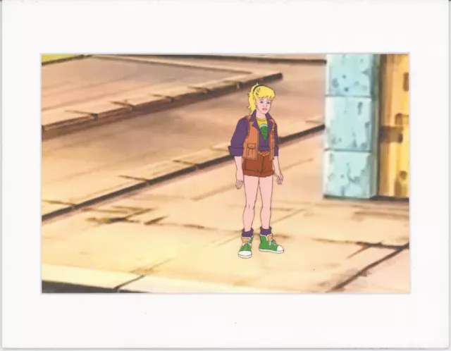 Captain Planet Linka Original Production Animation Cel DIC 1990-92 8-359