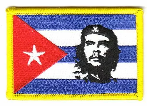 Flaggen Aufnäher Patch Kuba - Che Guevara Fahne Flagge