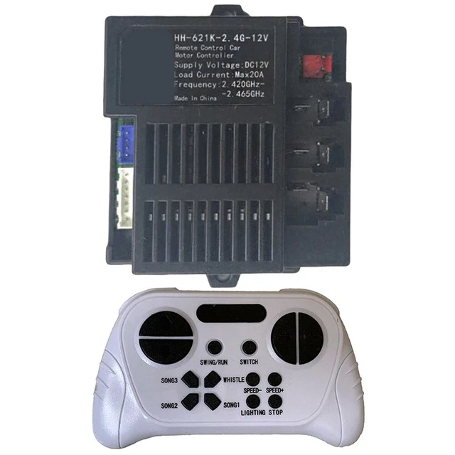 Interrupteurs à Pied Pour Voiture électrique Enfant - Lot De 2, Compatible 6V/12V - Commande De Réinitialisation Accélérateur - 3