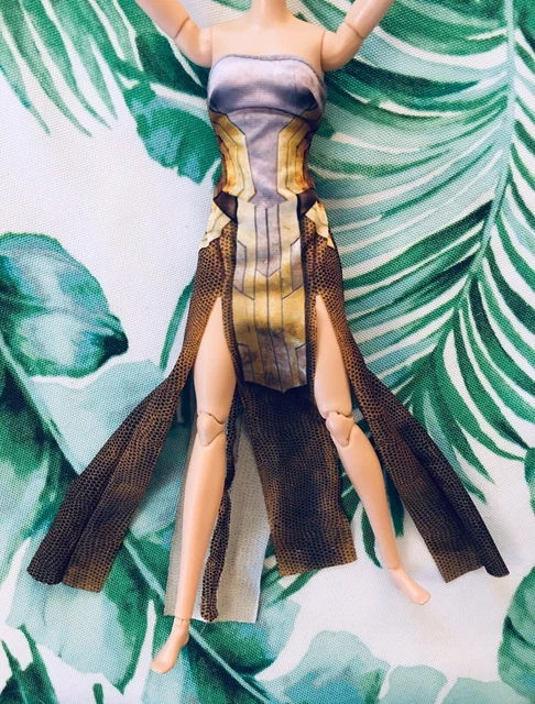 💜 Barbie Dress Wonder Woman Costume Hyppolyta 1:6 Viking Outfit Halloween 💜 Barbie Dress Wonder Woman Costume Hyppolyta 1:6 Viking Outfit Halloween