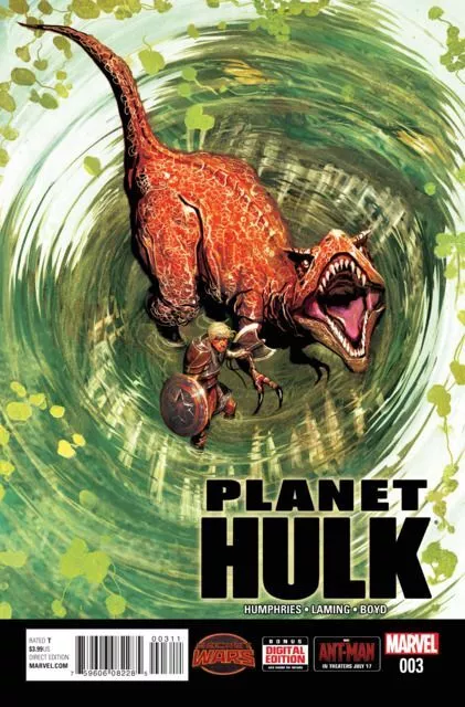Planet Hulk (2015) #   3 (7.0-FVF) Secret Wars