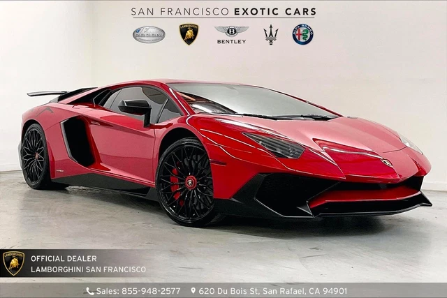 2016 Lamborghini Aventador SV 2016 Lamborghini Aventador SV