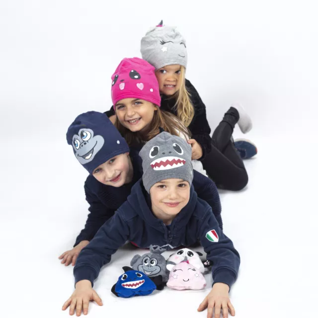 Sharkie the Shark Kindermütze Kinderbeanie Wintermütze Kuscheltier 2