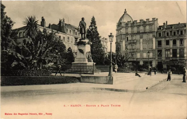 CPA Nancy - Statue at Place Thiers (276854)