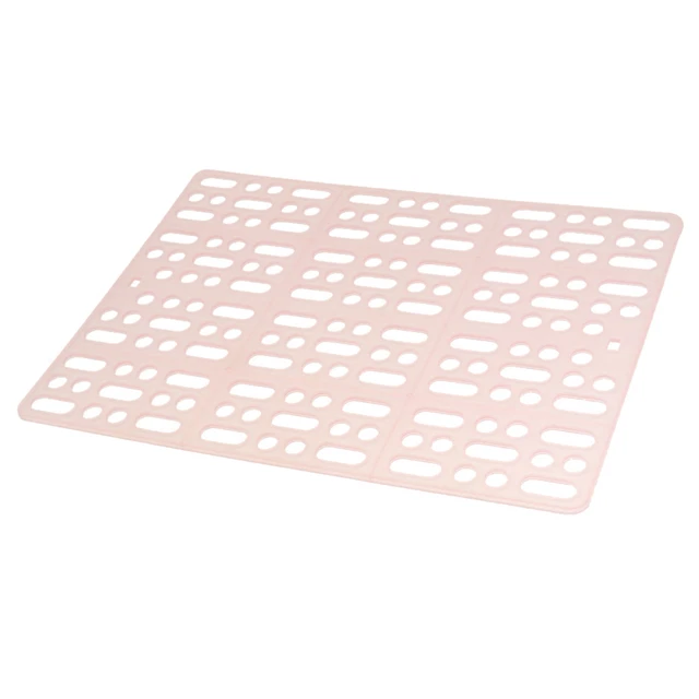 Kunststoff Rechteck Loch Design Kleine Haustier Kaninchen Hamster Cage Plate