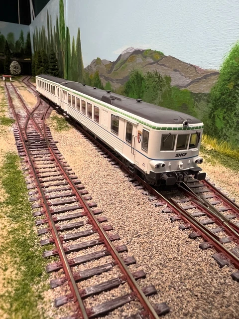 Autorail EAD X4691 + XR8688, toit rouge, Lyon-Vaise, Sncf, Ep. V et VI - LSMODELS 10064 - HO 1/87