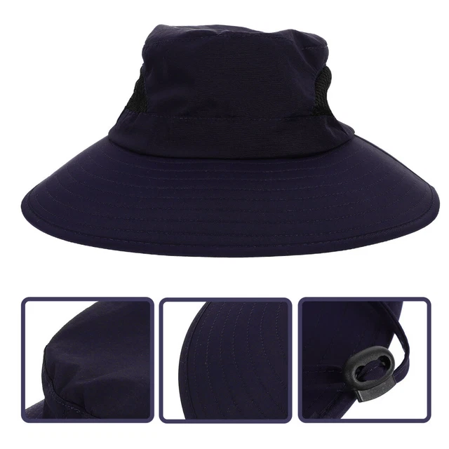 Chapeau de jardinage de pêche UV Protection Hat à bord large chapeau de soleil