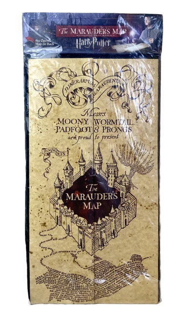 HARRY POTTER HOGWARTS Marauders Map Prop Replica Noble Collection New Sealed $36.58 - PicClick
