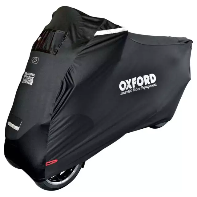Oxford Protex Stretch Außen- MP3 Fahrrad Abdeckung - Schwarz