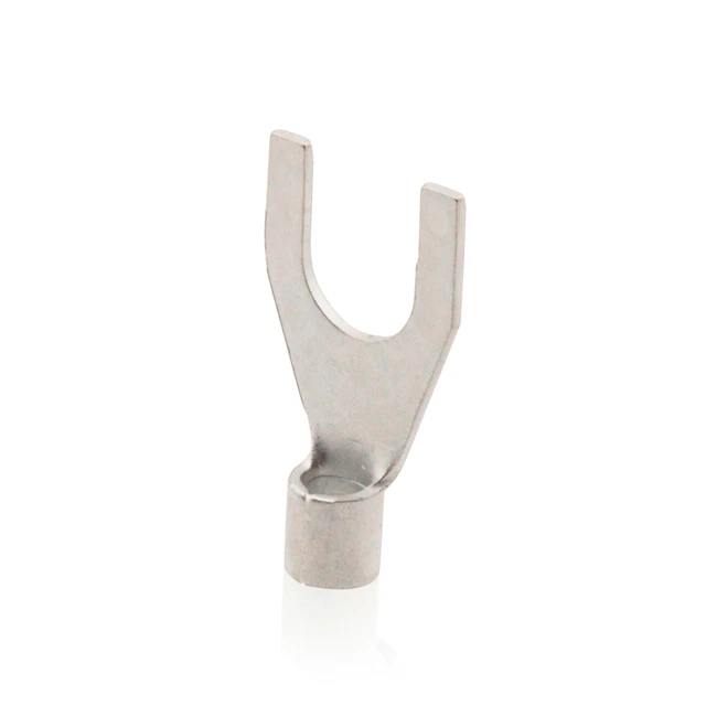 Cosses à Fourche étamées 10 Mm² - Lot De 50, Trou M5, Non Isolées, Pour Câbles, Neuves