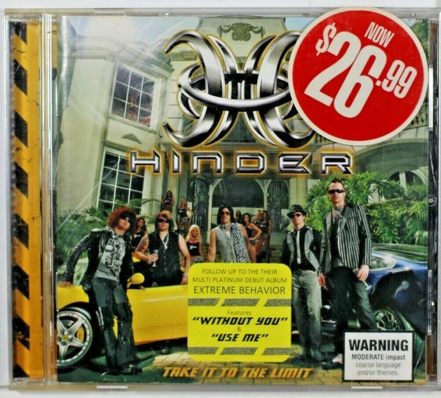 Hinder  – Take It To The Limit - CD Sent Tracked