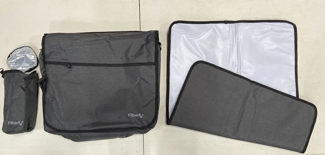 New Filberry Messenger DIAPER BAG for DADS & MOMS to share baby care! 2