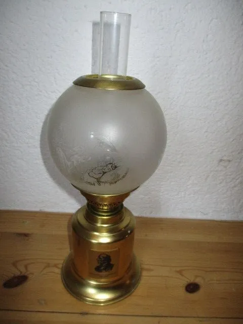 Petroleumlampe Messing Wandlampe Tischlampe Schiffslampe Hans Christian Andersen