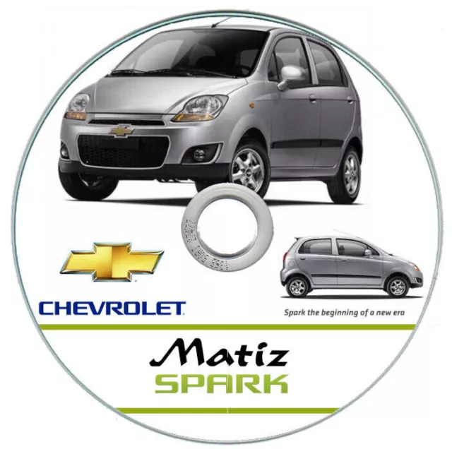 CHEVR0LET Matiz - Spark (2005-2009) Workshop Manual On CD