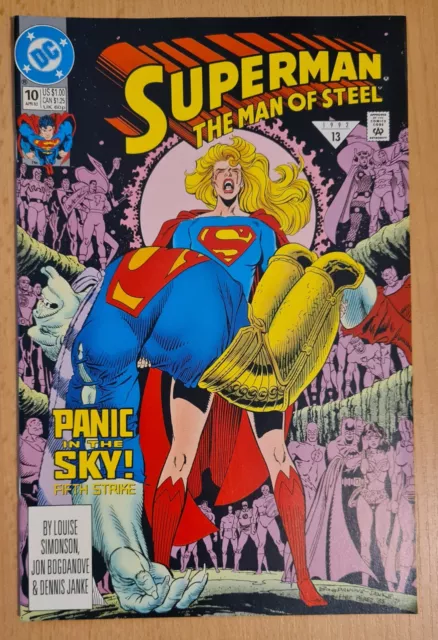 Superman- The Man Of Steel #10 (1992) DC Us Comic