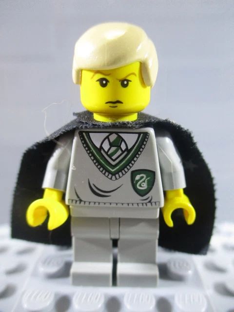 Lego Harry Potter Minifigure Draco Malfoy Slytherin Torso Set 4735 Lego Harry Potter Minifigure Draco Malfoy Slytherin Torso Set 4735