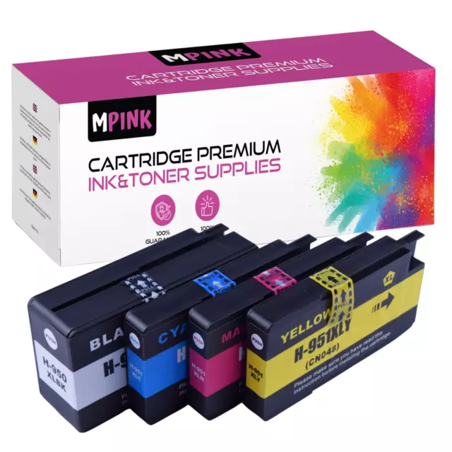 TINTE PATRONEN für HP 950 951 XL OfficeJet 251dw 276dw 8100 8600 8610 8615 8620