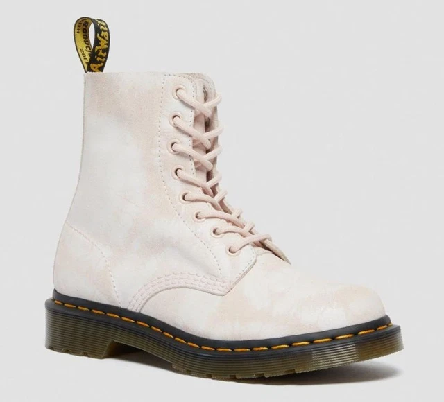 Bottes Dr. Martens 1461 Sequin Arc-en-ciel Argent - Pointure Non Précisée, Talon Plat, Synthétique