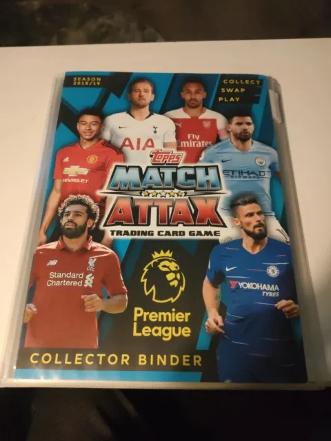 Match Attax Season 18/19 Collector Binder With 226 Cards