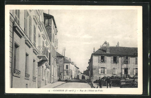CPA Gonesse, Rue de l´Hotel-de-Ville