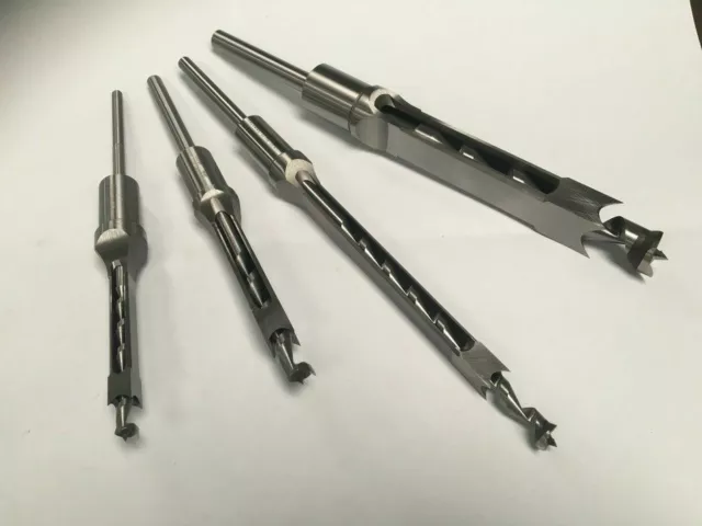 12mm Long Chisel & Bit Set - For Wadkin Bursgreen and Robinson Morticers