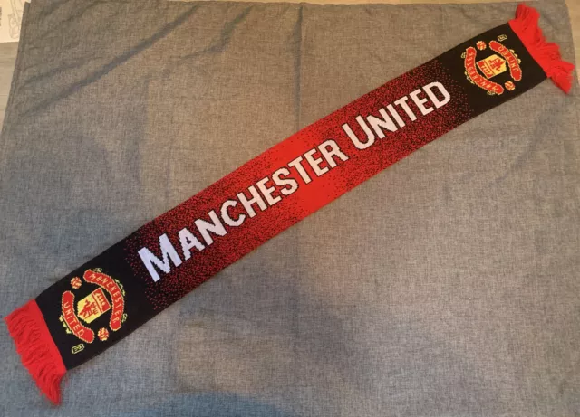 Manchester United Official Football Scarf Winter Spectator Merch