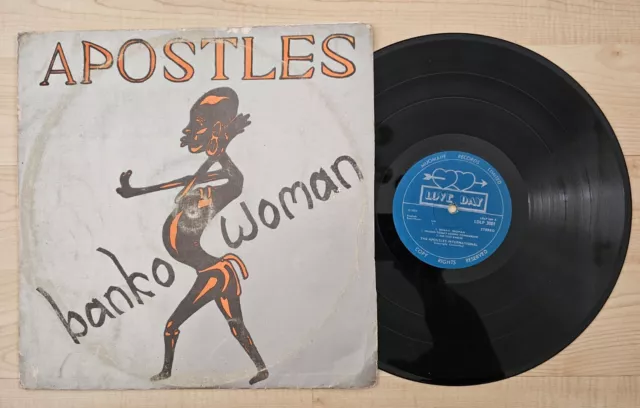 The Apostles "Banko Woman" Og 1977 Afro Funk LP Love Day Nigeria