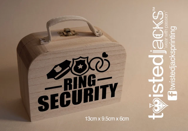 Ring security box best sale page boy