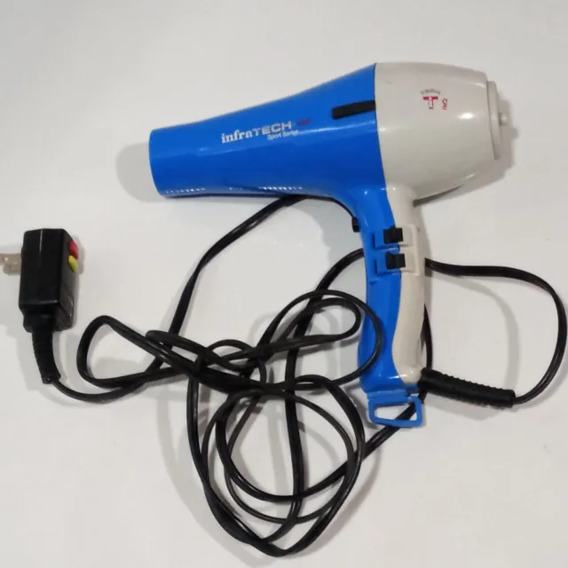 Infratech Ionic Action CHI Stylish Blue Hairdryer