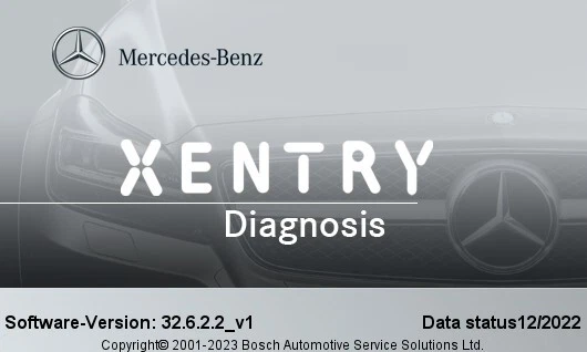 Mercedes Xentry 12.2022 Pass thru Mercedes Software