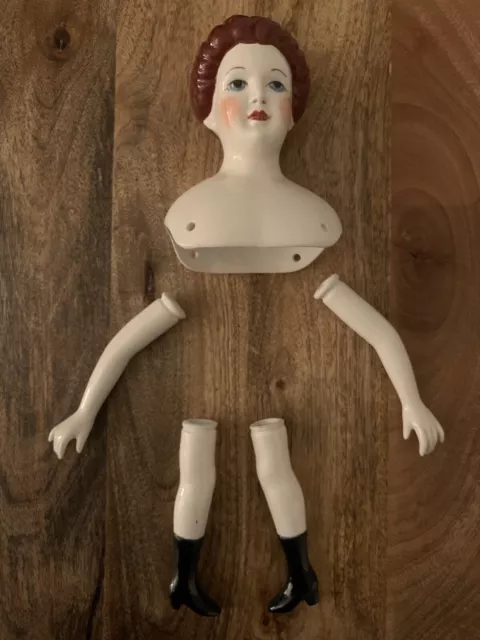 H.A. Repro 10-79 Porcelain Doll Body Parts Vintage