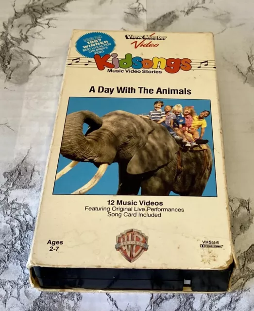Kidsongs A Day With The Animals Vhs KIDSONGS: A DAY With The Animals VHS View-Master Video Music Video