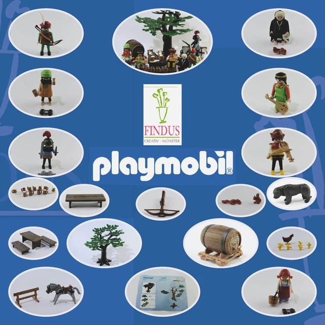 Playmobil 6464 Fête De Prédicateur - Moine Chêne Fût - Neuf Sous Emballage