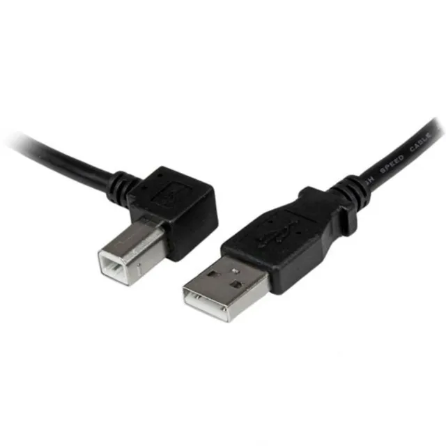 Startech USBAB3ML Cable 3m USB2.0 A to Left Angle B Male/Male