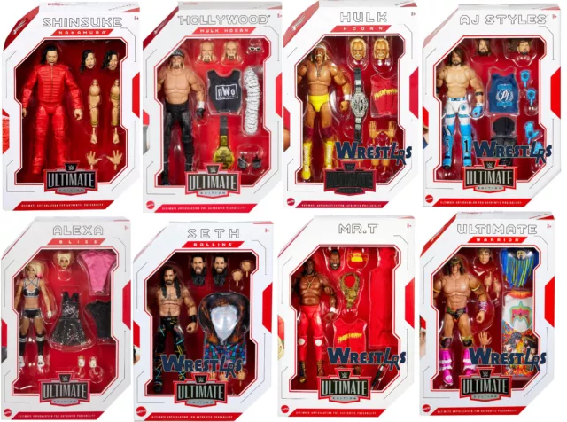 WWE Ultimate Edition Figuren - Mattel - Brandneu - verpackt - VERSANDKOMBINATIONEN