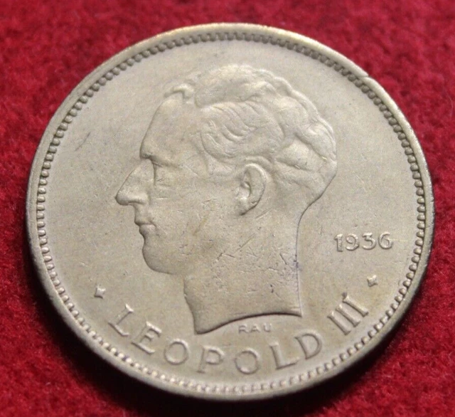 BOX 1 A Belgischer Kongo 5 Francs 1936 EUR 36,75 - PicClick DE