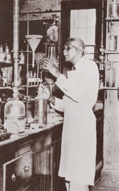 Vintage Postcard George Washington Carver Black Americana