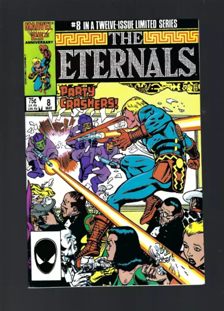 Eternals #8 (2ND SERIES) MARVEL Comics 1985 "PARTY CRASHERS" NM⚡