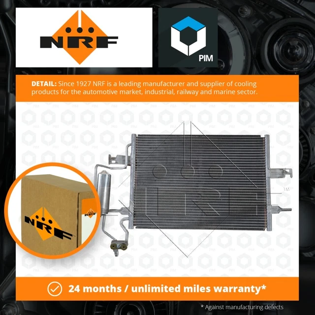 Condensatore aria adatta condizionatore VAUXHALL MERIVA A 1.4 03-10 Z14XEP Senza prezzo di riserva