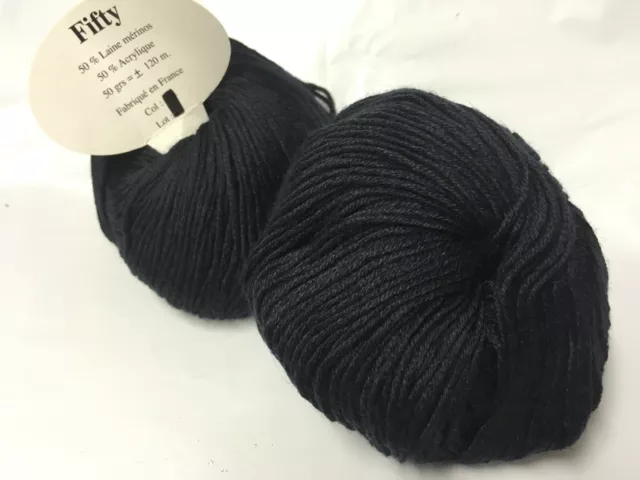 Lot De 10 Pelotes De Laine Extra Douce Et Grosse - Fabriqué En France - Couleur Violette - Pour Tricot Et Crochet