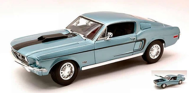 Maisto - 31167bl - Ford - Mustang GT Cobra Jet - schaal 1:18