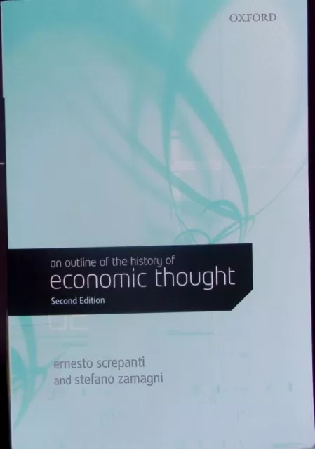An outline of the history of economic thought. Screpanti, Ernesto: