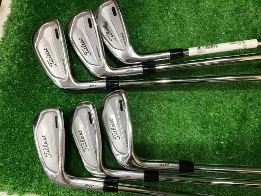 Set fer à repasser droit Titleist MB718 5-9,P AMT TOUR WHITE Flex S200